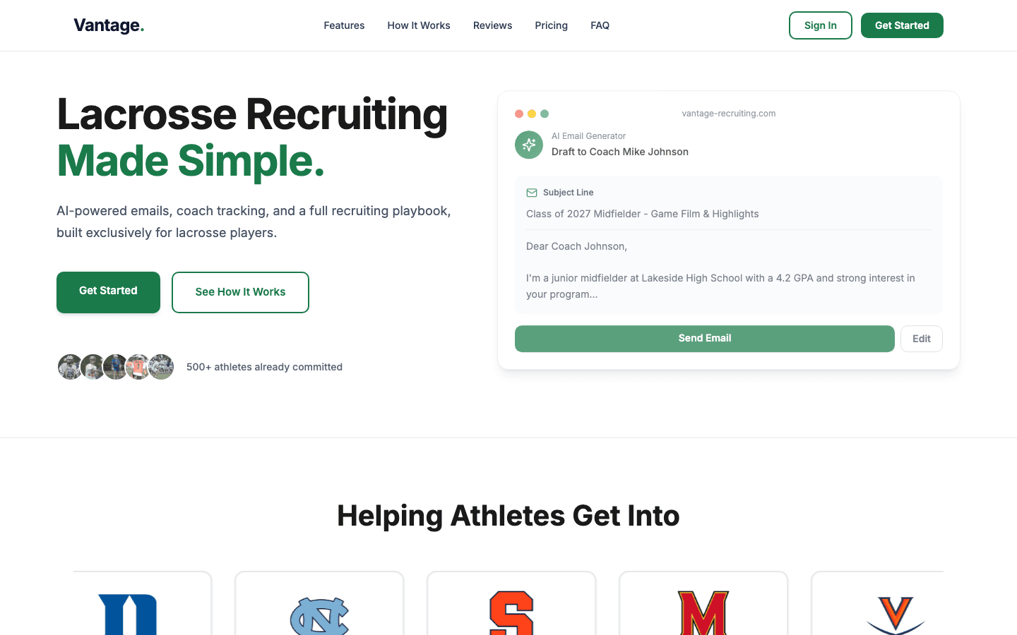 Vantage Recruiting preview